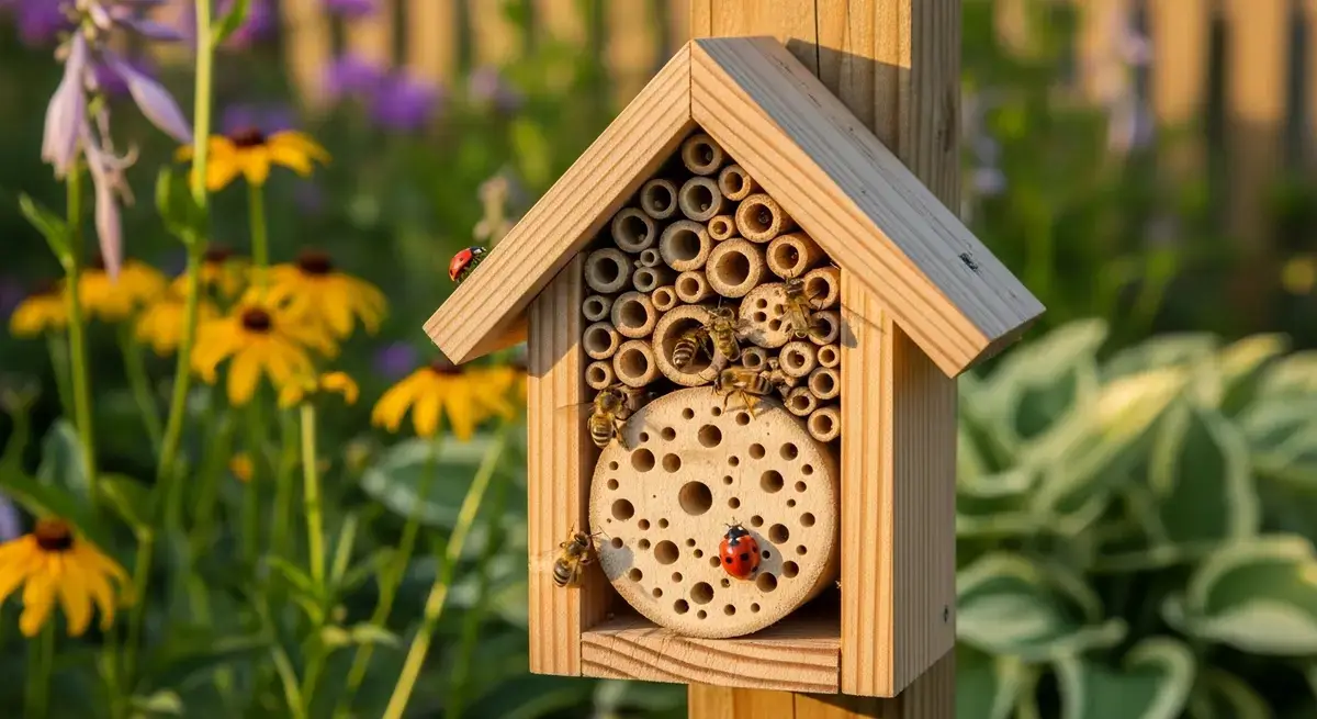 Ein insektenhotel selber bauen und nützlinge fördern